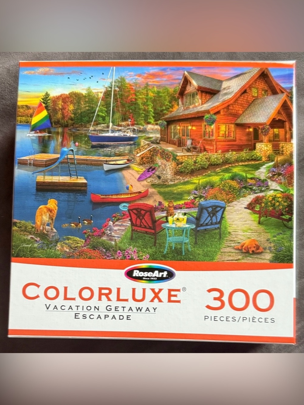Colorluxe Vacation Getaway Puzzle - 300 Pieces
